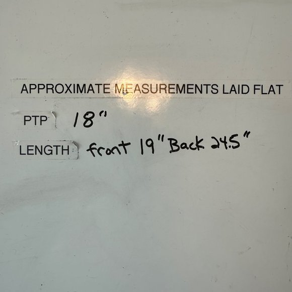 Active USA Womens Soft Beige Chiffon 3/4 Sleeves V Neck Overlap Front Blouse S - Picture 9 of 9